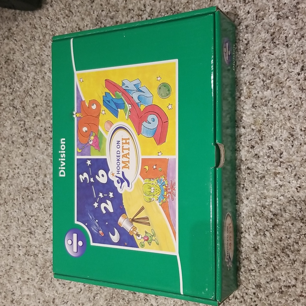 NEW in package Hooked on Math: Division, 3rd-5th Grades